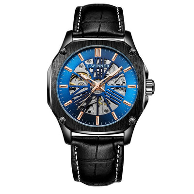 Reloj Mecánico Automático Resistente al Agua con Diseño Esqueletado - Image 9