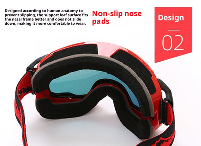 Gafas de Esquí Doble Lente Antivaho con Película Protectora - Image 17