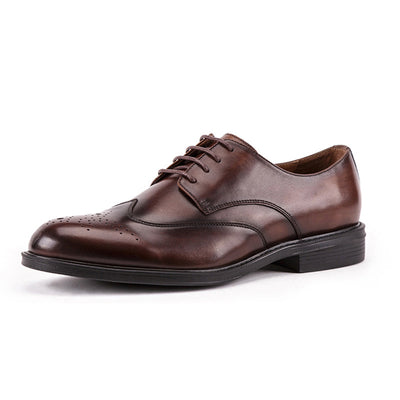 Zapatos de Cuero Casuales con Cordones para Hombre - Image 10