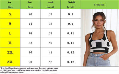Blusa Escotada Contraste de Colores para Primavera y Verano - Image 11