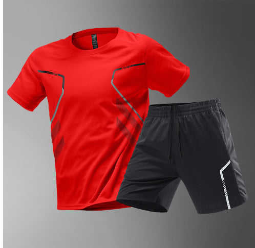 Camiseta Deportiva para Hombre con Bloques de Color - Secado Rápido y Transpirable - Image 11