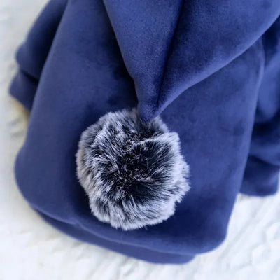 Abrigo Polar con Capucha para Perros y Gatos - Pijama de Invierno para Mascotas Pequeñas - Image 15