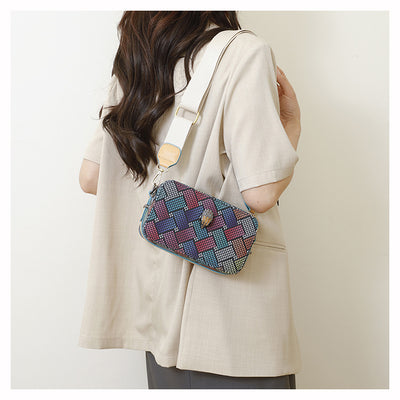Bolsa para Cámara Elegante Multicolor con Diseño Águila y Correa Ancha - Image 39