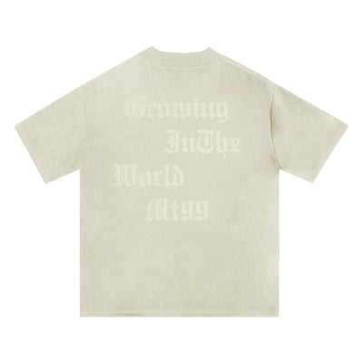 Camiseta Estampada con Letras para Hombre - Image 16