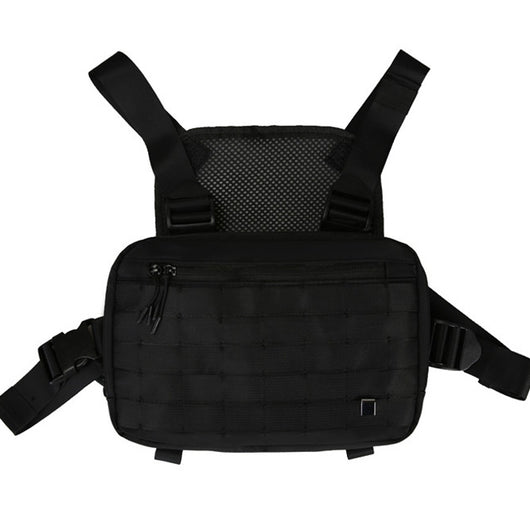 Chaleco Táctico Pecho con Bolsa de Carga - Image 12
