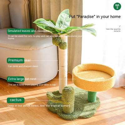 Árbol Rascador para Gatos de Una Pieza - Image 7