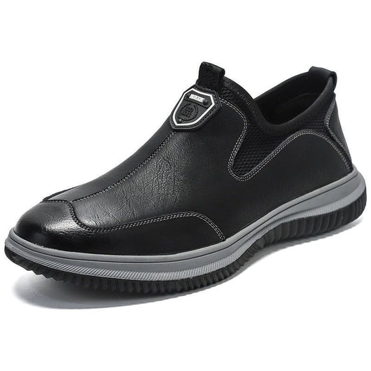 Zapatos de Cuero Suave Estilo Británico Transpirables para Hombre - Image 15