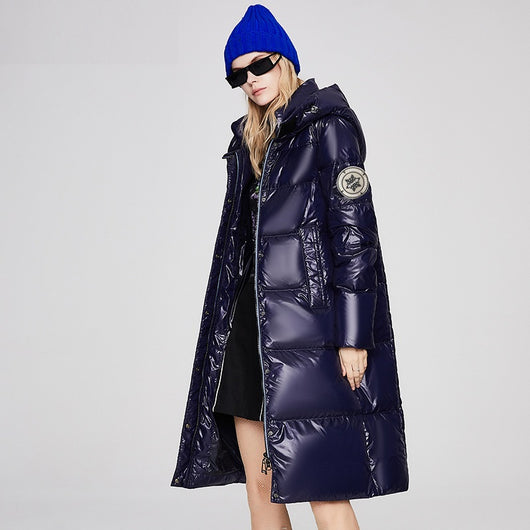 Chaqueta de Plumas 90% Gruesa para Mujer - Abrigo Térmico Premium - Image 2
