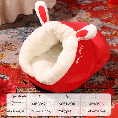 Cama Acogedora para Perros Pequeños con Relleno Térmico - Image 5