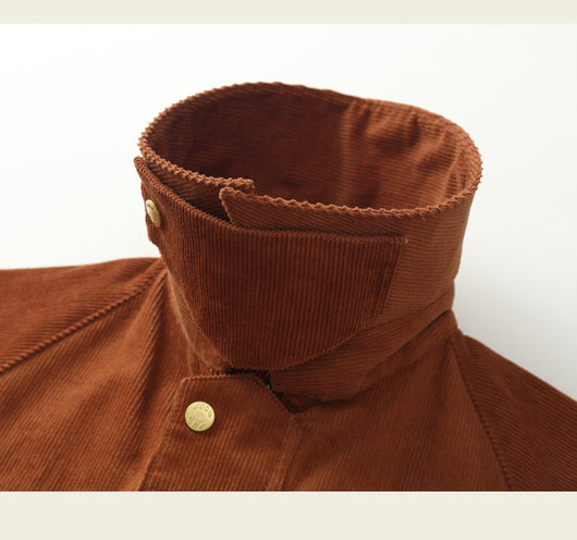 Abrigo Trench Vintage en Pana Estilo Maillard - Image 23