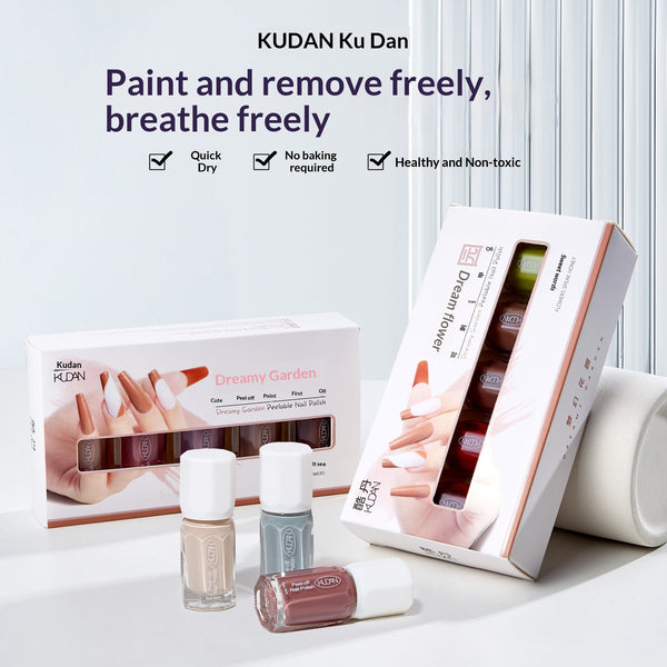 Set de Esmaltes de Uñas a Base de Agua Dream Garden