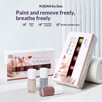 Set de Esmaltes de Uñas a Base de Agua Dream Garden
