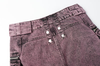 Pantalón Casual Recto con Múltiples Bolsillos y Cierre - Image 30