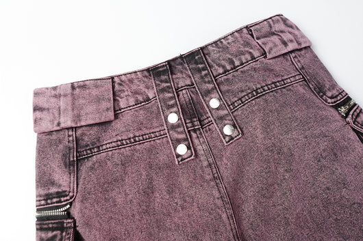 Pantalón Casual Recto con Múltiples Bolsillos y Cierre - Image 30