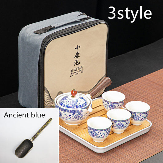 Juego de Té Xiaoyao con Tetera Giratoria 360° - Image 47