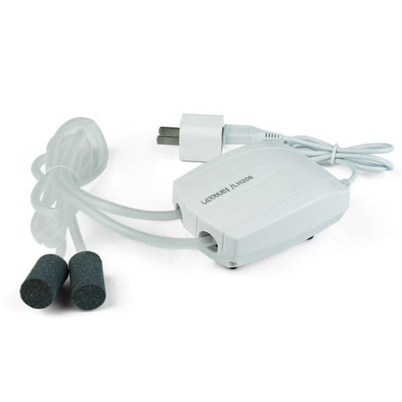 Compresor de Aire Mini para Acuarios con Salida Simple y Doble