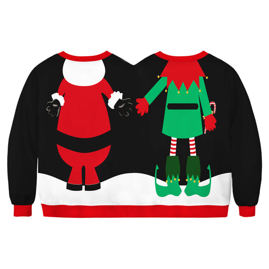 Pijama Navideño 3D para Parejas con Estampado Digital - Image 44