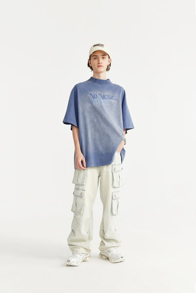 Playera Estampada 3D con Tinte Degradado para Hombre - Primavera y Verano - Image 21