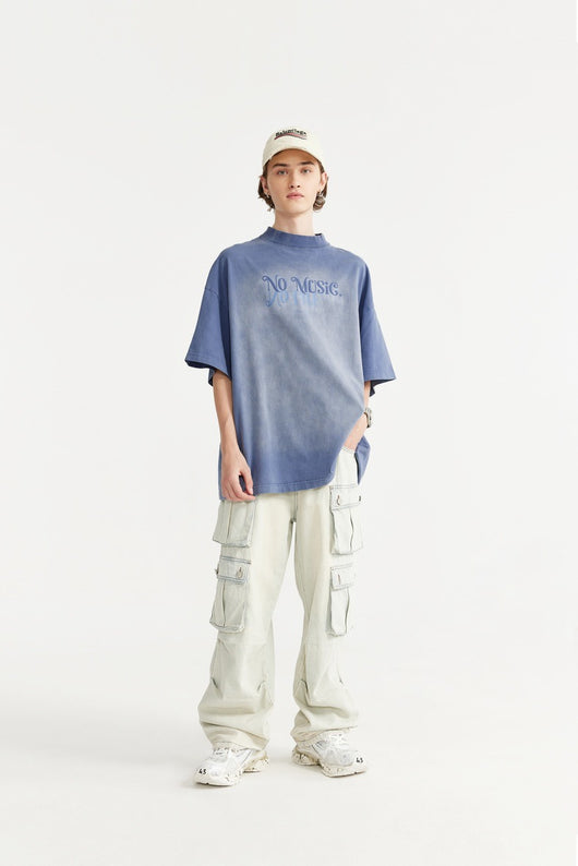 Playera Estampada 3D con Tinte Degradado para Hombre - Primavera y Verano - Image 21