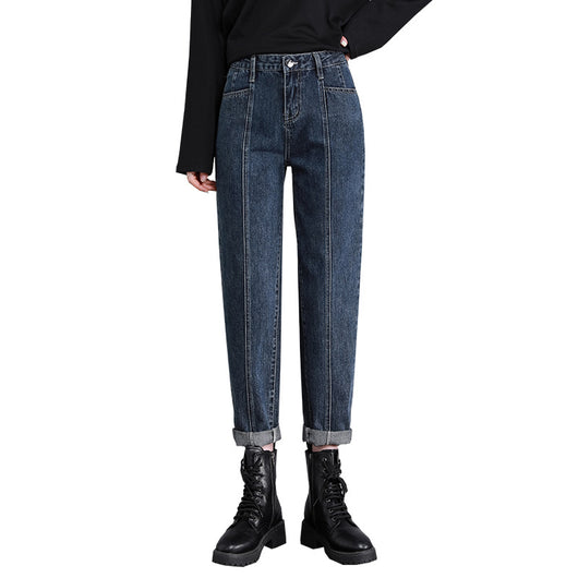 Pantalón Holgado de Cintura Alta Estilo Harlan para Mujer - Image 11