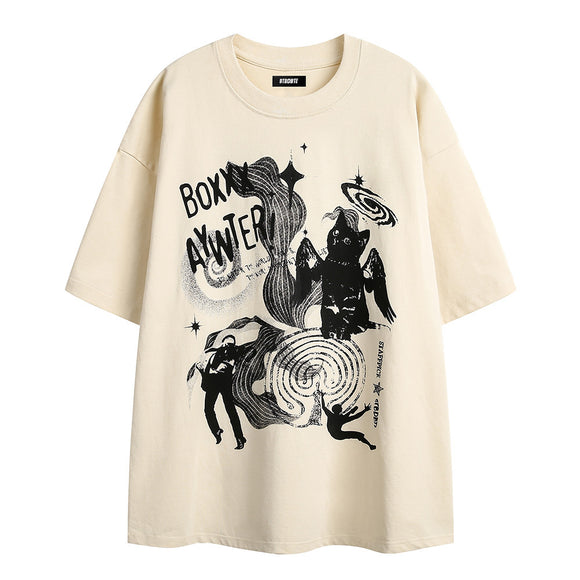 Playera Estampada con Diseño Creativo para Hombre