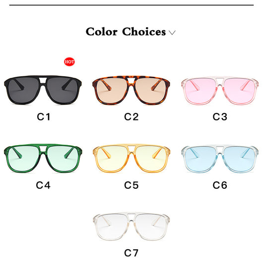 Gafas de Sol Oversized Doble Lente para Hombre - Image 18