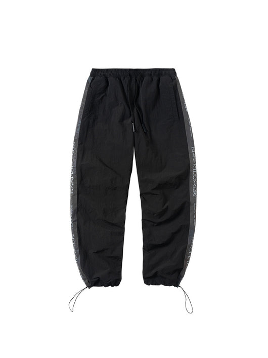 Pantalones Deportivos Reflectantes con Cordón - Diseño Suelto y Moderno - Image 8