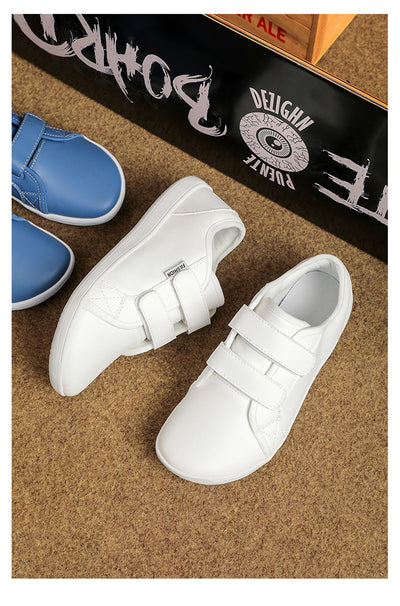 Zapatos Casuales de Cuero Ancho con Velcro para Hombre y Mujer Talla Grande - Image 39