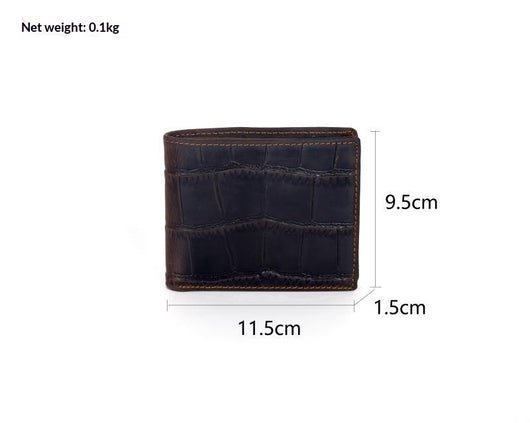 Cartera de Cuero Vacuno Primera Capa Horizontal Plateada - Image 7