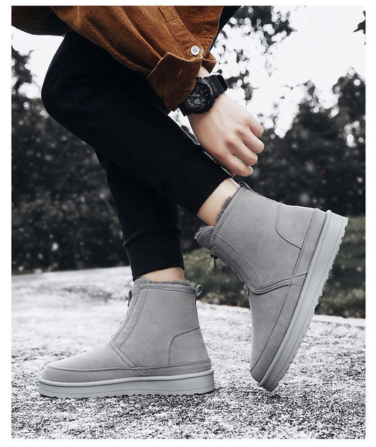 Zapatos Plataforma Acolchados con Forro Polar Cálidos - Image 7
