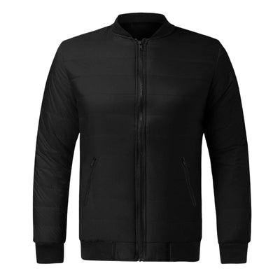 Chaqueta Acolchada de Cuello Alto en Algodón - Estilo Universitario - Image 14