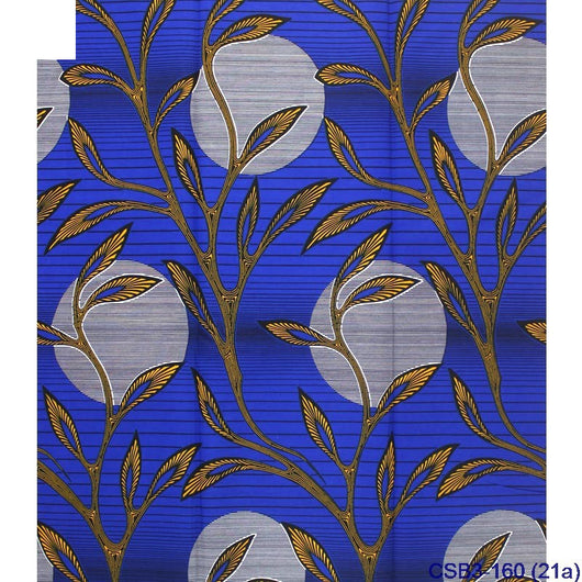 Tela Estampada Geométrica Africana India con Acabado Encerado - Image 12
