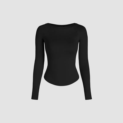 Blusa Térmica Ajustada de Manga Larga para Otoño e Invierno - Image 4
