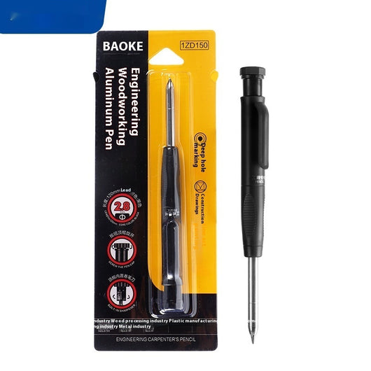 Lápiz de Carpintero Profesional con Cabeza Metálica y Mina Profunda de 28mm - Image 5