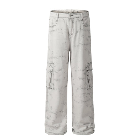 Pantalones Largos Hombre Estilo Retro Americano para Otoño Invierno - Image 2