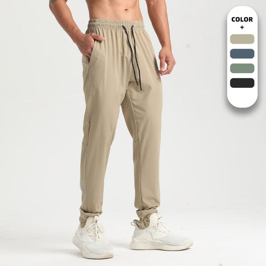 Pantalones Deportivos Tejidos Hombre - Corte Recto Suelto y Ligero