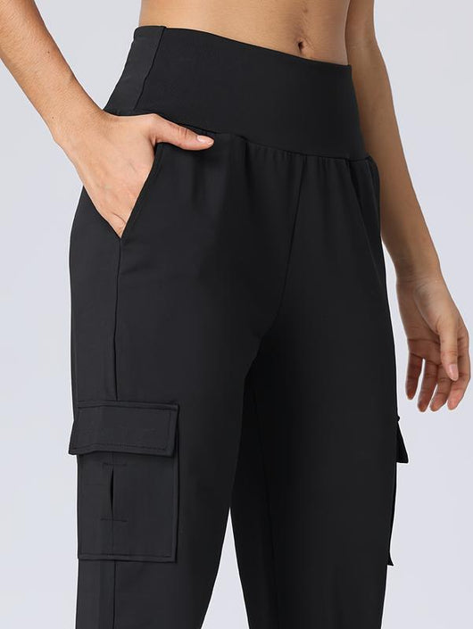 Pantalones Casuales para Mujer con Cintura Ancha Deportiva - Image 8