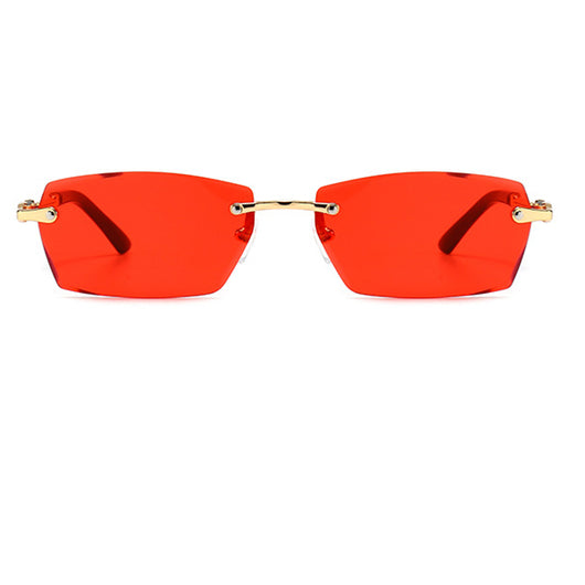 Gafas de Sol Frameless Color Gelatina - Estilo Personalidad - Image 9