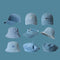 Gorra de Béisbol Unisex Azul Claro - Estilo Pescador Moderno