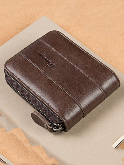 Billetera de Cuero para Licencia de Conducir con Cierre - Image 10