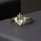 Fashion Natural Aquatic Agate Ring Agate ring5 US5