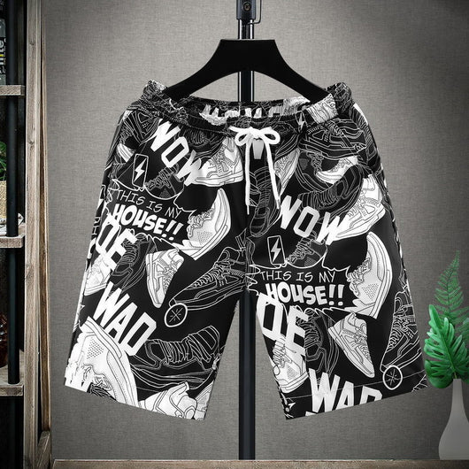 Shorts Casuales Estampados para Hombre - Comodidad Moderna - Image 11
