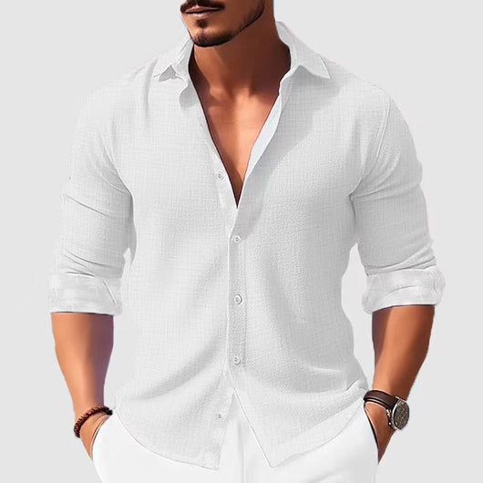Camisa de Manga Larga Estampada para Hombre - Image 6