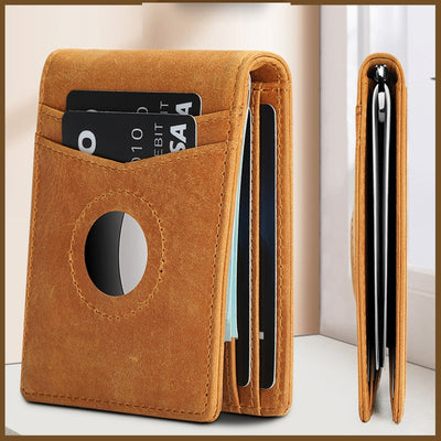 Billetera de Cuero Genuino para Hombre con Protección Antirrobo - Image 3