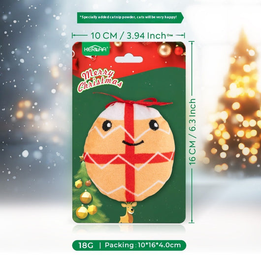 Juguete Peluche Navideño para Gatos con Catnip - Image 5