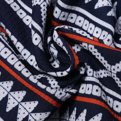 Camisa de Hombre a Rayas con Estampado Moderno - Image 10