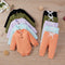 Conjunto de Enterizo y Pantalón de Cuello Alto para Niños y Niñas