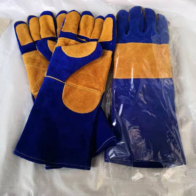 Guantes de Cuero Profesionales para Soldadura Industrial con Protección Laboral - Image 8