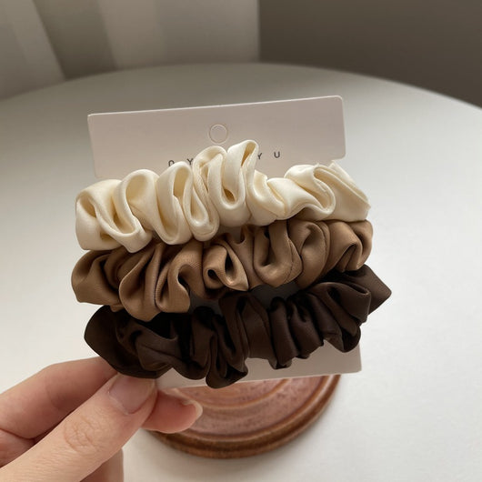 Elástico para Cabello de Satén Francés Elegante - Image 6