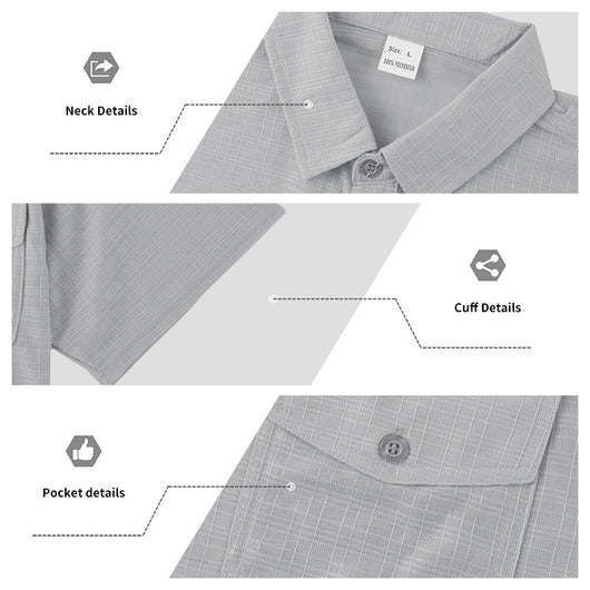 Traje Ejecutivo de Manga Corta para Hombre - Image 39